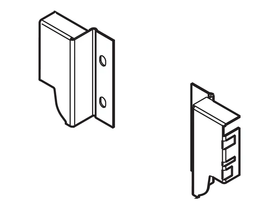 Tandembox M s.fehér hátfalrögzítő