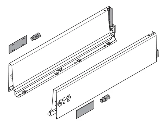 116 Tandembox Antaro K szürke 400 káva