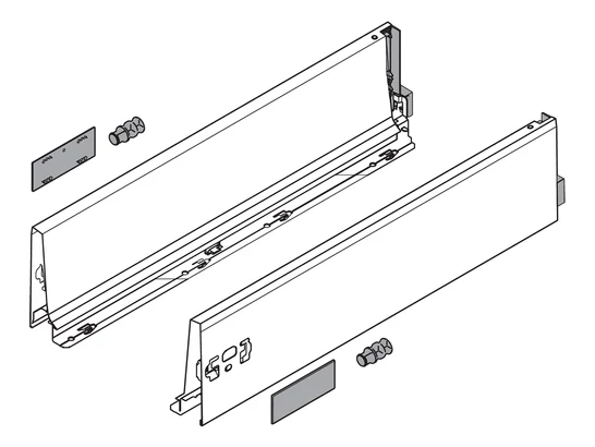 116 Tandembox Antaro K szürke 550 káva
