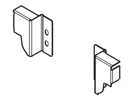 Tandembox N s.fehér hátfalrögzítő