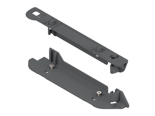 SERVO-DRIVE tartóprofil felfogatás fent/lent, szürke műanyag