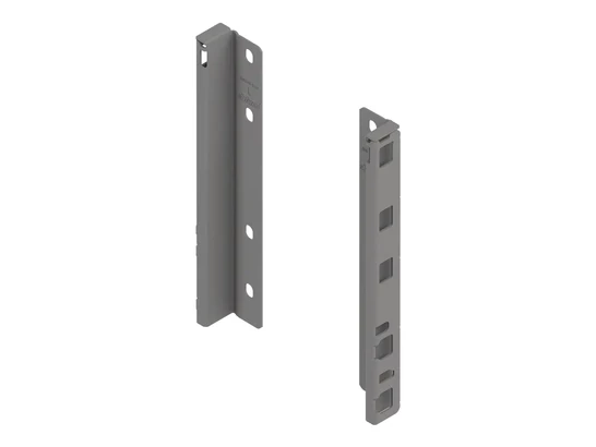 BLUM MERIVOBOX hátfalrögzítő magasság E, indiumszürke-matt