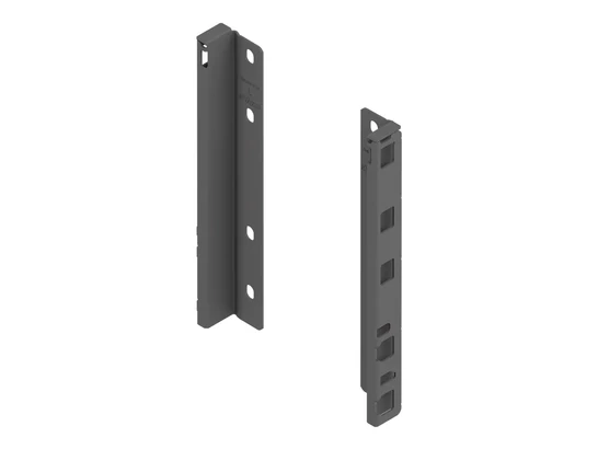 BLUM MERIVOBOX hátfalrögzítő magasság E, orionszürke-matt