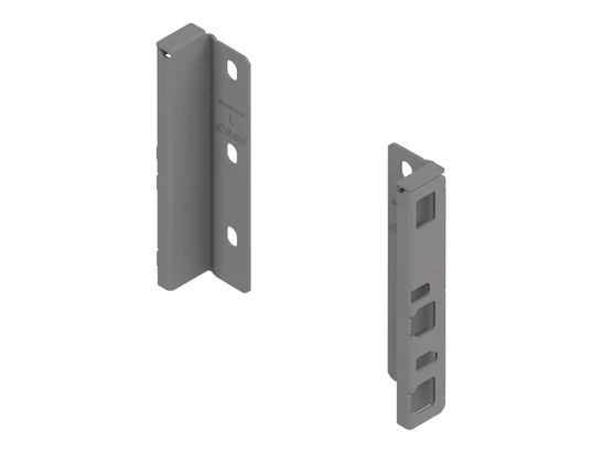 BLUM MERIVOBOX hátfalrögzítő magasság K, indiumszürke-matt