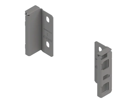 BLUM MERIVOBOX hátfalrögzítő magasság M, indiumszürke matt