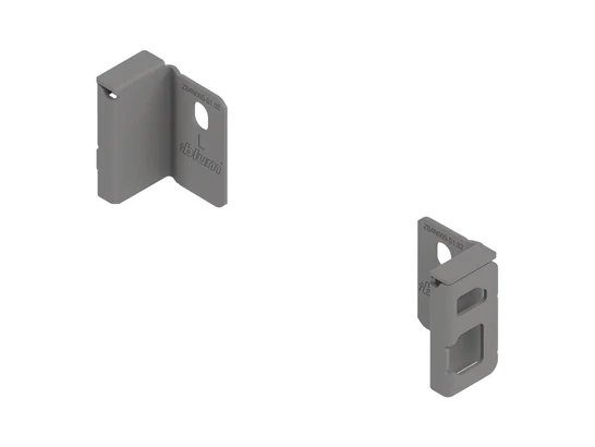 BLUM MERIVOBOX hátfalrögzítő magasság N, indiumszürke-matt