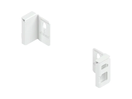 BLUM MERIVOBOX hátfalrögzítő magasság N, selyemfehér matt