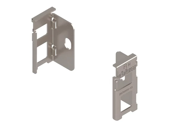 BLUM LEGRABOX hátlaprögzítő, magasság N, INOX