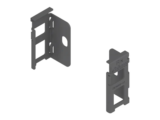 BLUM LEGRABOX fa hátfalrögzítő N, orionszürke matt