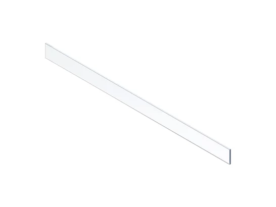 BLUM MERIVOBOX betételem előre, szélessége 1200mm (18/19), átlátszó üveg