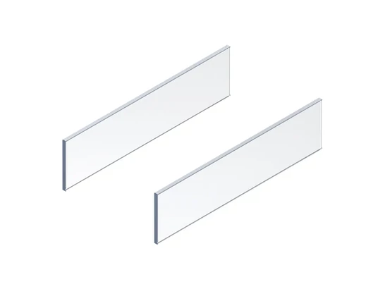 BLUM MERIVOBOX becsúsztatható oldalelem, NL 450 mm, átlátszó üveg