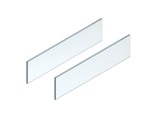 BLUM LEGRABOX oldalelem, 650 mm, átlátszó üveg