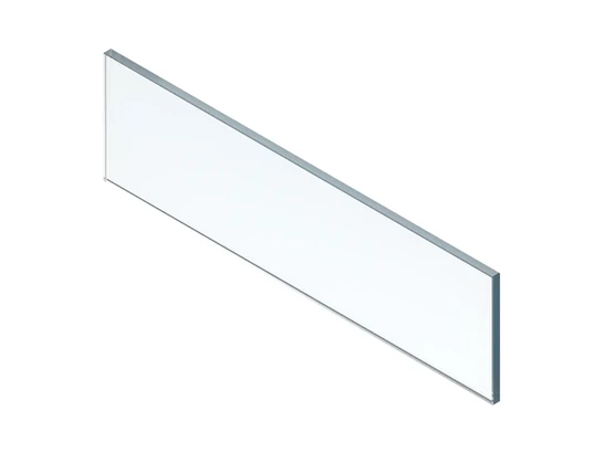 BLUM LEGRABOX betételem előre, magasság 138 mm, szélesség 600 mm, átlátszó üveg