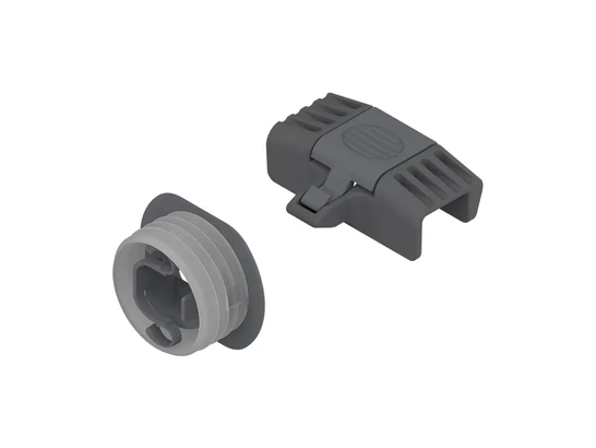 BLUM LEGRABOX kapcsolóelem-készlet belső fiókhoz, orionszürke műanyag