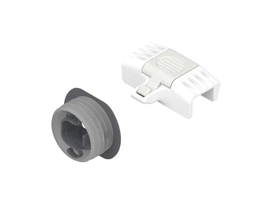 BLUM LEGRABOX kapcsolóelem-készlet belső fiókhoz, selyemfehér műanyag