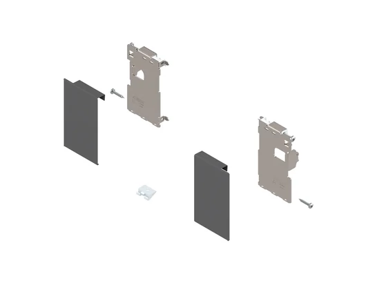 BLUM LEGRABOX előlaprögzítő belső fiókhoz M, orionszürke matt