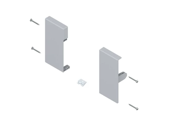 BLUM TANDEMBOX antaro előlaprögzítő K magasság, műanyag szürke RAL9006