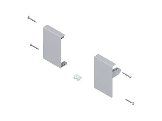 BLUM TANDEMBOX antaro előlaprögzítő magasság M, műanyag szürke RAL9006