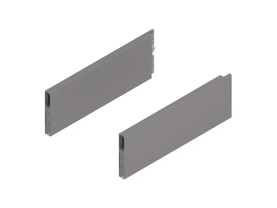 BLUM MERIVOBOX Boxcap magasság E, NL 300, indiumszürke-matt