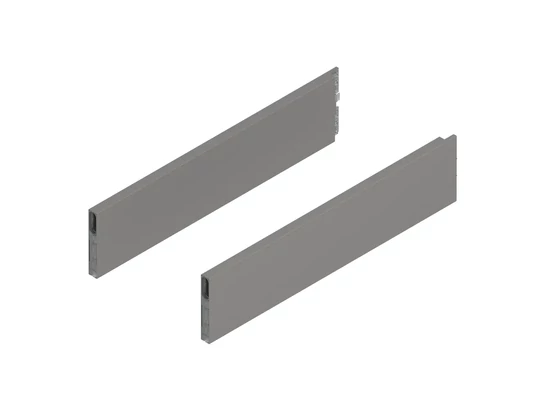 BLUM MERIVOBOX Boxcap magasság E, NL 450, indiumszürke-matt