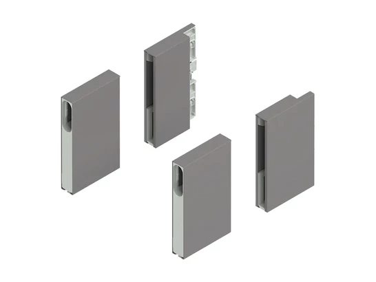 BLUM MERIVOBOX Boxcover indiumszürke-matt