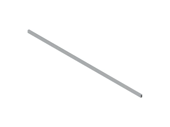 BLUM ORGA-LINE TANDEMBOX antaro keresztkorlát, 1104 szürke RAL 9006 alumínium