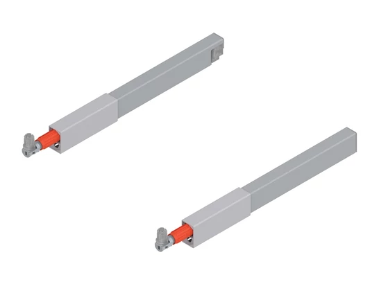 BLUM TANDEMBOX antaro hosszanti reling szett, NL 270, RAL 9006 szürke