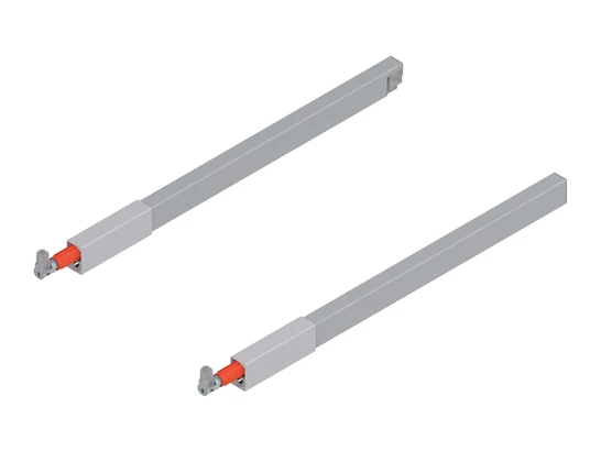 BLUM TANDEMBOX antaro hosszanti réling szett, NL 400, szürke RAL 9006