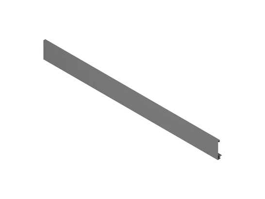 BLUM MERIVOBOX belső előlap nut nélkül, 1042 mm, alumínium orionszürke matt