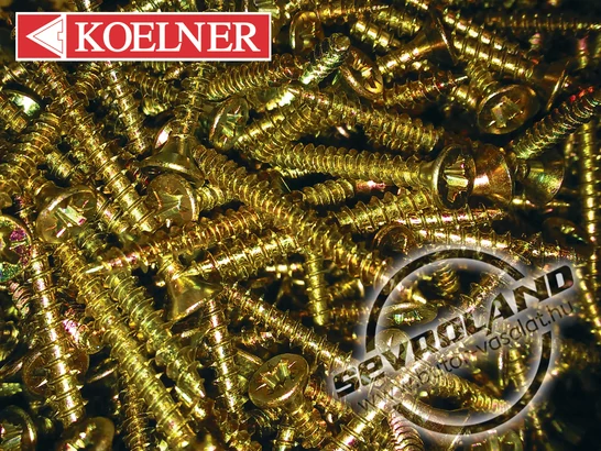 Forgácslap csavar 3 x 18 mm 1000 db