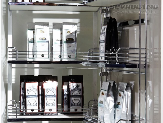 Tandem Arena Classic króm/fehér 450 integrált csillapítással 1100