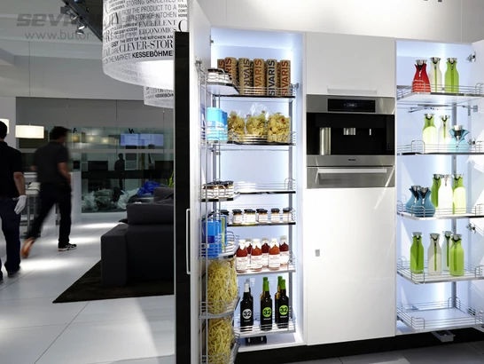 Tandem Arena Classic króm/fehér 450 integrált csillapítással 1100