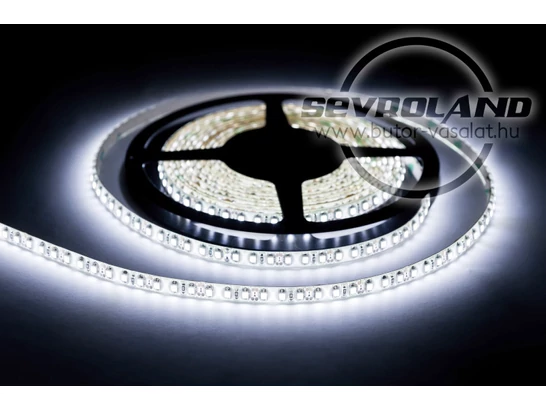 Beltéri hidegfehér 8 W/m Led szalag