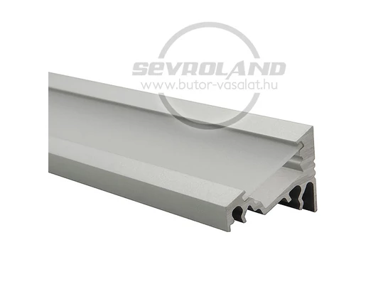 Befűzős áttetsző LED takaró szalag aluprofilba