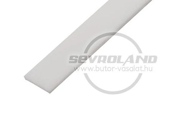 Befűzős fehér LED takaró szalag aluprofilba