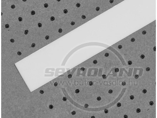 Befűzős fehér LED takaró szalag aluprofilba