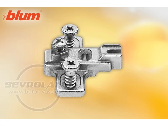 Modul 3 mm-es eurocsavaros keresztalakú szerelőtalp pillérpánthoz 199.8130