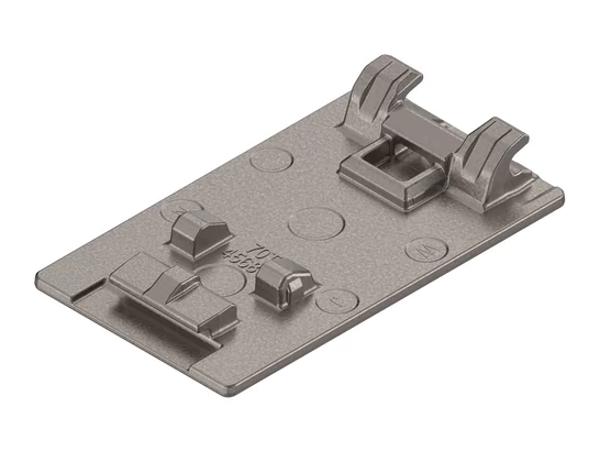 CLIP top CRISTALLO kivetőpánt ragasztandó lapja üveghez 70T4568C