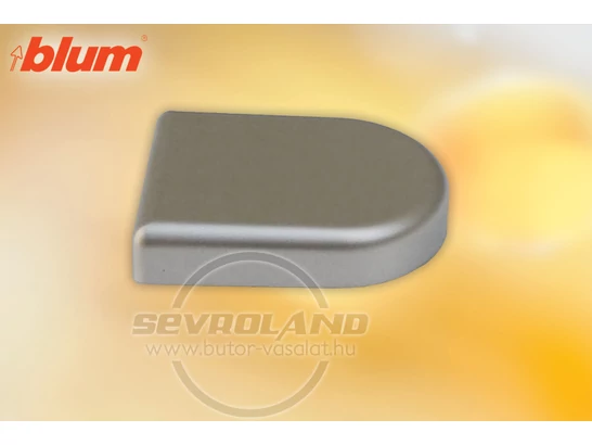 D alakú matt nikkel pántedény takarósapka üvegajtópántra 84.4120