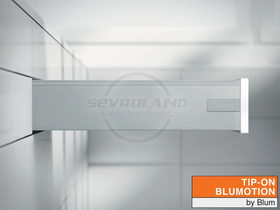 Blum TANDEMBOX Antaro K TIP-ON BLUMOTION világosszürke fiók