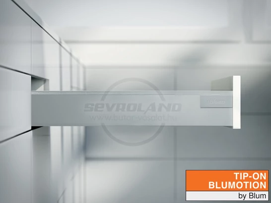 Blum TANDEMBOX Antaro M TIP-ON BLUMOTION világosszürke fiók