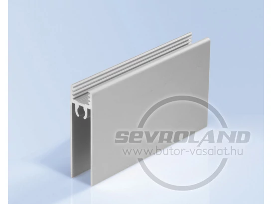 Sevroll alsó vízszintes keret ezüst 3 m