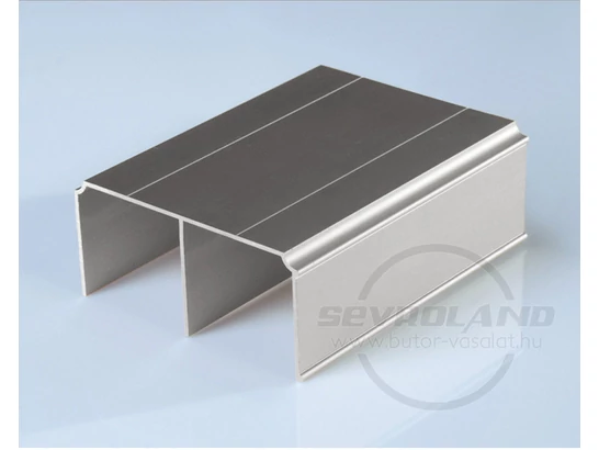 Sevroll Alfa felső sín ezüst színben