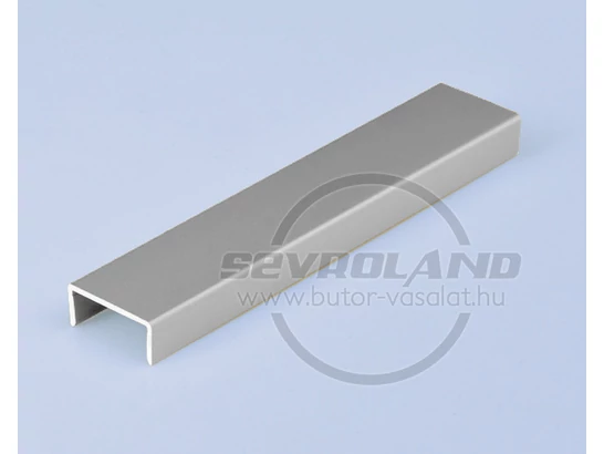Sevroll C élzáró profil 3 m ezüst