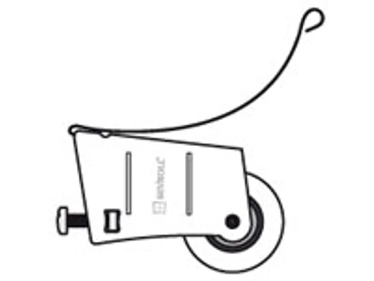 Sevroll Elegant-10 alsó görgő szett (stopper nélkül)