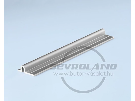 Sevroll Micra alsó-felső sín kisméretű tolóajtókhoz, ezüst színben