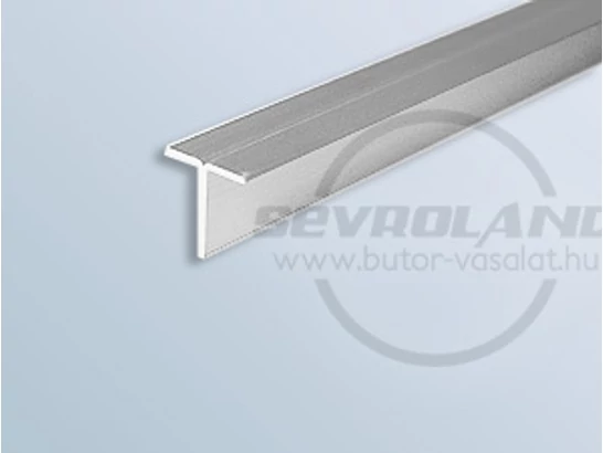 Sevroll nútos T osztóprofil 3 m ezüst
