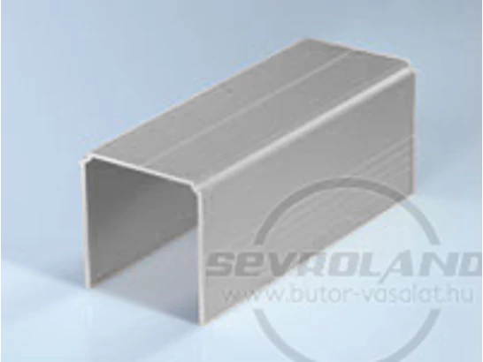 Sevroll Single felső sín ezüst színben