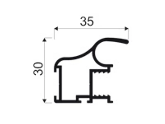 Sevroll System-10 fogó 2,7 m ezüst