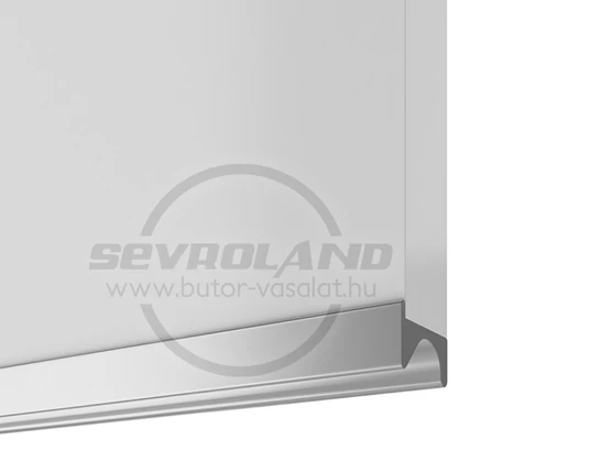 ZOBAL UKW-4 ezüst fogó profil ajtó élén